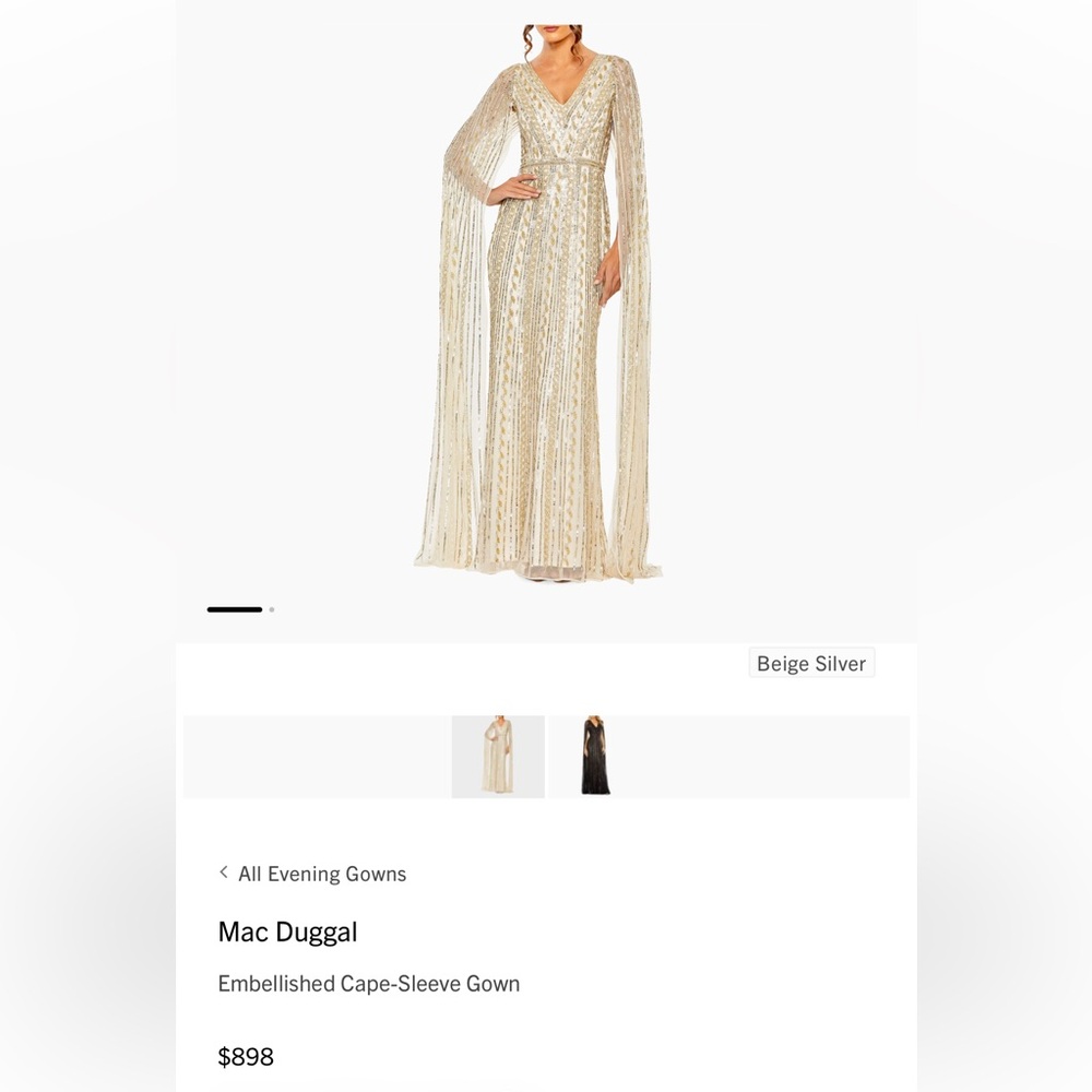 Beaded Evening Dress